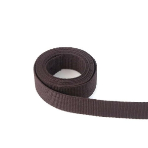 Taśma nośna 30 mm 100%PP brązowy ciemny