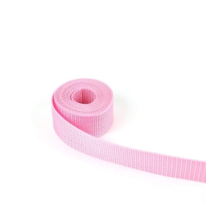 Taśma nośna 30 mm 100%PP jasnoróżowa