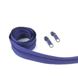 Taśma suwakowa spiralna 5 mm fioletowa 194
