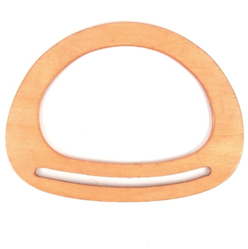 Ucha drewniane owalne 14,5x19,5 cm 2 szt. jasne