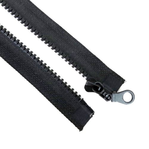 Zamek kostkowy rozdzielczy 5 mm/40 cm kolor czarny