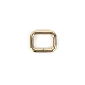 Prostokąt / uchwyt 28*21*6 mm kolor złoty 