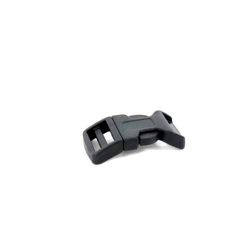 Klamra 20 mm z regulatorem (wygięta) czarna