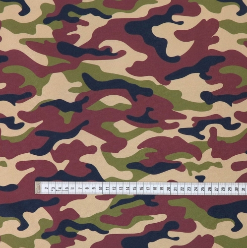 TKANINA WODOODPORNA Moro khaki