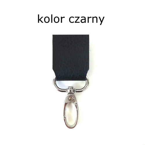 Zakończenie z ekoskóry do taśmy 30 mm
