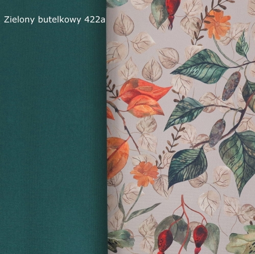 TKANINA WODOODPORNA Las jesienny beżowy