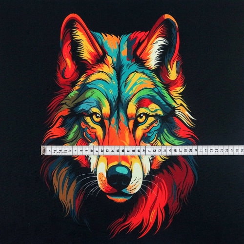 Panel wodoodporny 50x50 cm Wilk