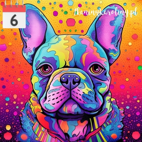 Panel wodoodporny 50x50cm Buldog neon.jpg
