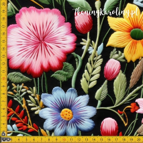 10-Embroidery Flowers Seamless Patterns welur.jpg