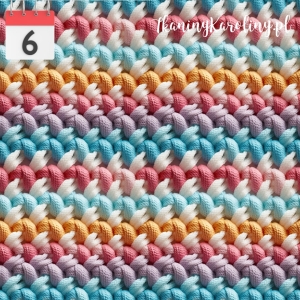 WELUR TAPICERSKI Wzór szydełkowy [6]