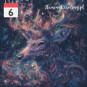 Panel welurowy Magiczny jeleń 1 [6]