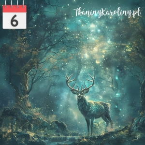 Panel welurowy Magiczny jeleń 11 [6]