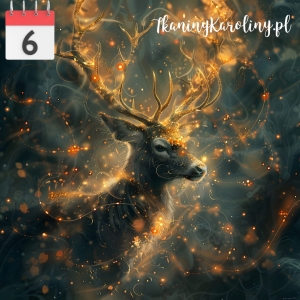 Panel welurowy Magiczny jeleń 13 [6]