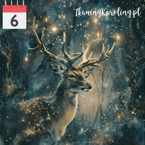 Panel welurowy Magiczny jeleń 14 [6]
