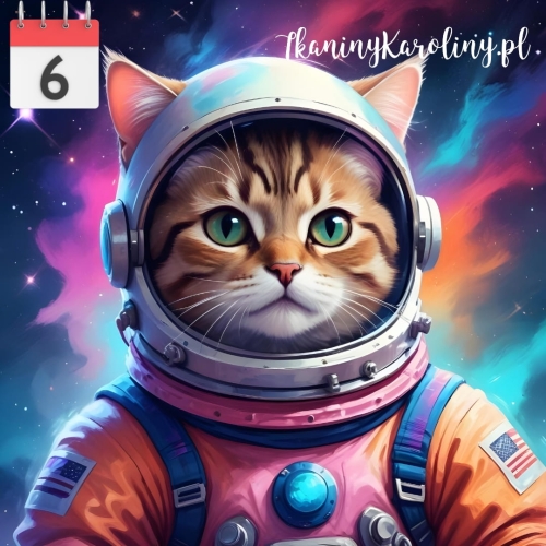 Panel wodoodporny Kot w kosmosie Walentyna [6]