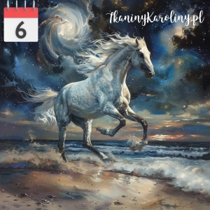 Panel wodoodporny Biały koń 2 [6]