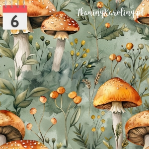 WELUR TAPICERSKI Grzyby leśne 9 [6]