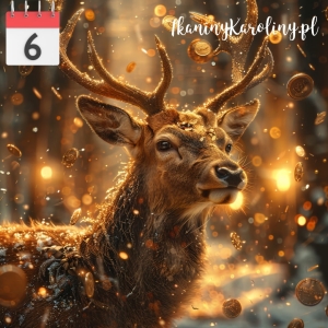 Panel welurowy Jeleń Pieniążek [6]
