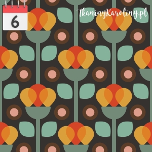 WELUR TAPICERSKI Wzór retro 11 [6]