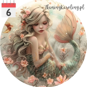 Panel wodoodporny okrągły Syrenka 8 [6]