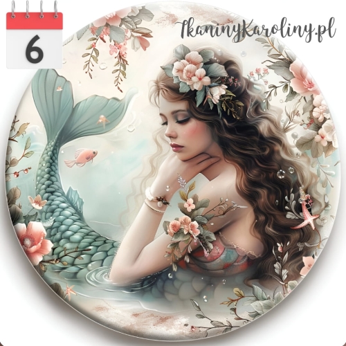 Panel wodoodporny okrągły Syrenka 12 [6]