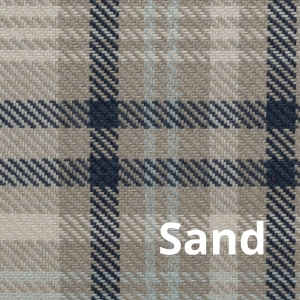 OD RĘKI - SCOTLAND kolor Sand Tkanina tapicerska pleciona - Elastron