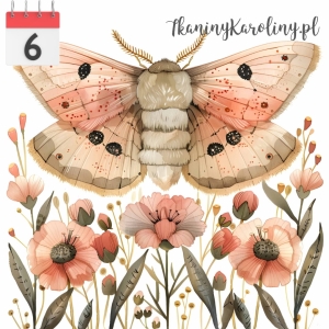 Panel welurowy Motyl nocny 8 [6]