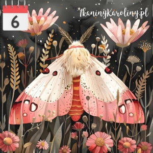 Panel wodoodporny 50x50cm Motyl nocny 13 [6]