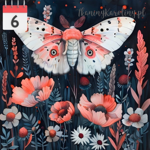 Panel wodoodporny 50x50cm Motyl nocny 12 [6]