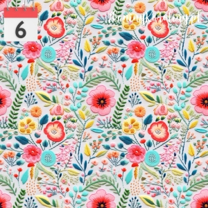 SOFTSHELL WODOODPORNY Kwiaty haftowane 2 [6]