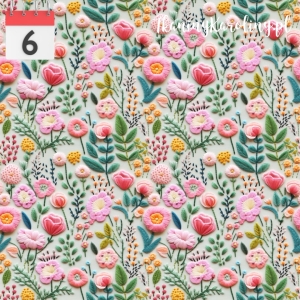 SOFTSHELL WODOODPORNY Kwiaty haftowane 3 [6]