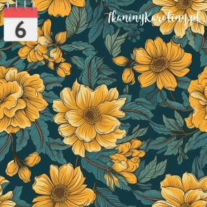 SOFTSHELL WODOODPORNY Kwiaty vintage 5 [6]