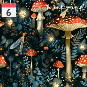 SOFTSHELL WODOODPORNY Grzyby leśne 8 [6]