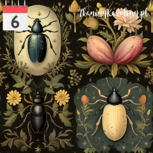 SOFTSHELL WODOODPORNY Leśne owady 3 [6]