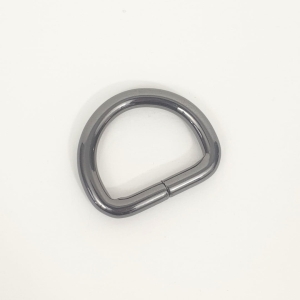 Półkole / uchwyt 25*19*4,5 mm kolor czarny