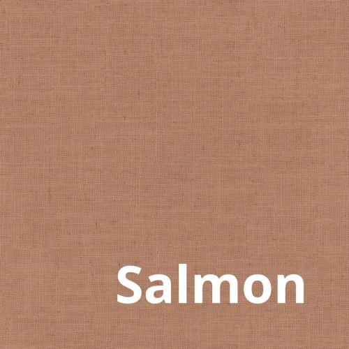 Grace Tkanina tapicerska pleciona - na zasłony Salmon