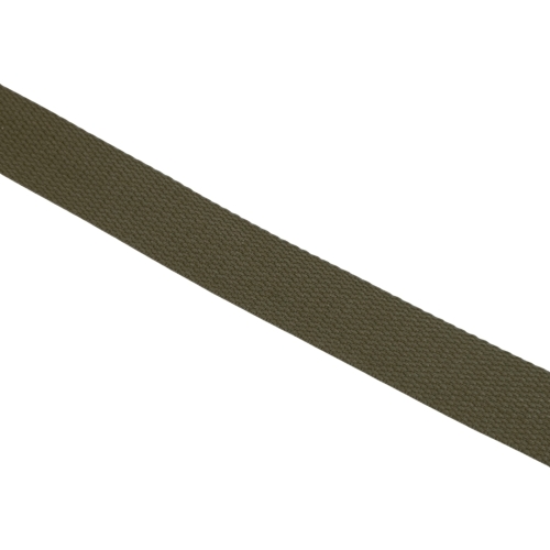 Taśma nośna 30 mm poliestrowo - bawełniana khaki
