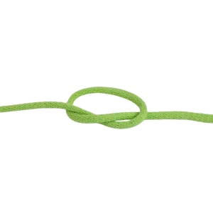 Sznurek pleciony 8 mm bawełniany seledynowy neon