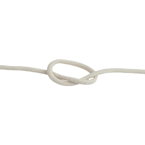 Sznurek pleciony 8 mm bawełniany ecru