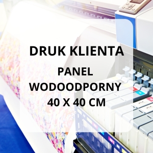 Panel wodoodporny 40x40 cm Druk grafiki klienta [6-8]