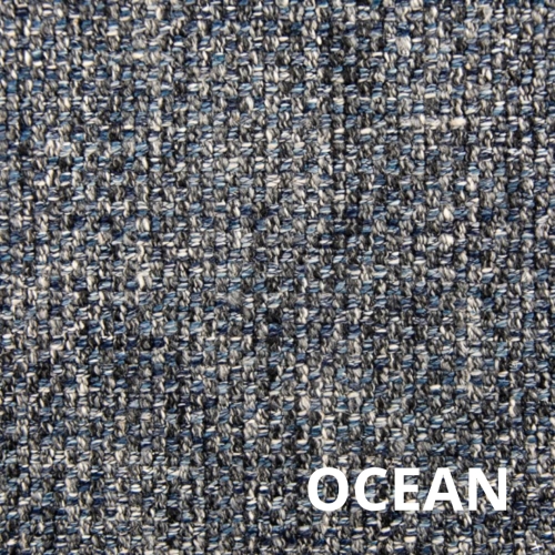 Padova Tkanina tapicerska pleciona Ocean