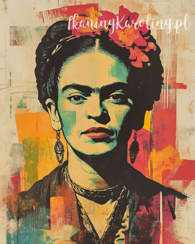 Panel wodoodporny 40x50cm - Frida Kahlo - pop-art [6-8]