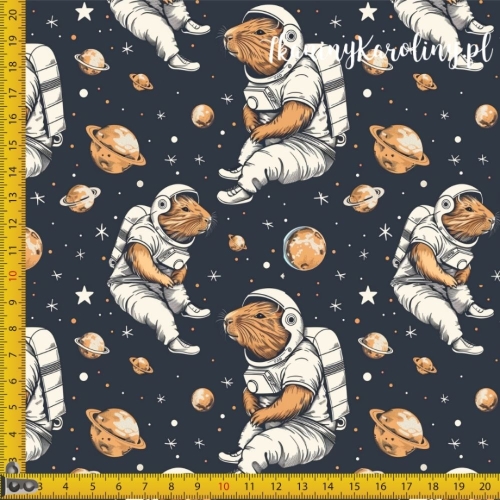 SOFTSHELL WODOODPORNY - Kapibara w kosmosie [6-8]