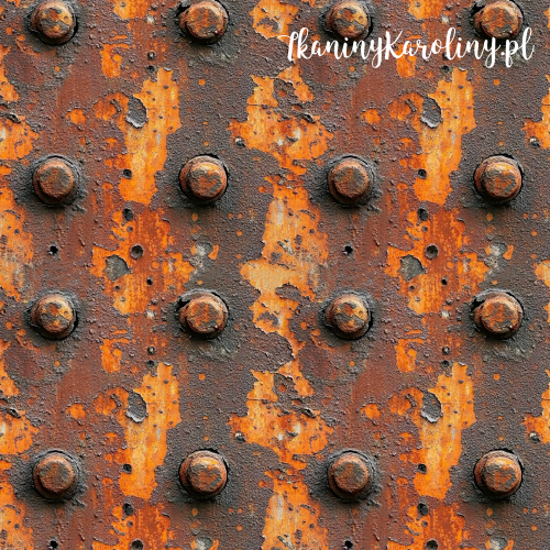 SOFTSHELL WODOODPORNY - Metal i rdza - nity bez okuć [6-8]