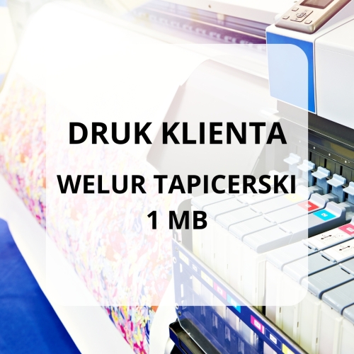 WELUR TAPICERSKI Wzór klienta 1