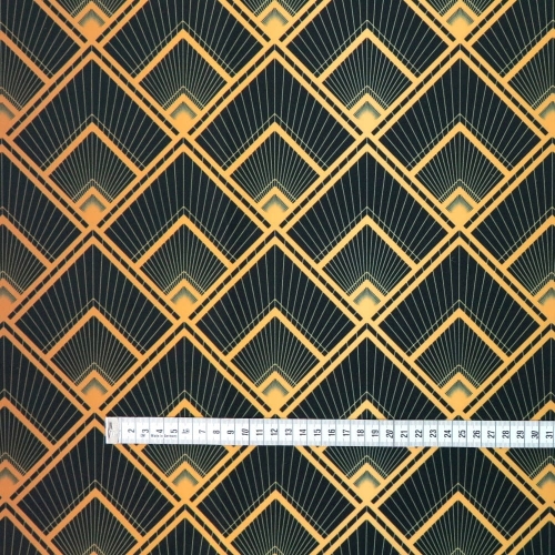 WELUR TAPICERSKI Art deco romby