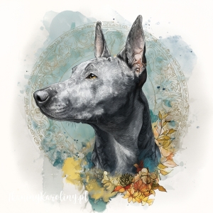 Panel wodoodporny Thai ridgeback malowany [6-8]