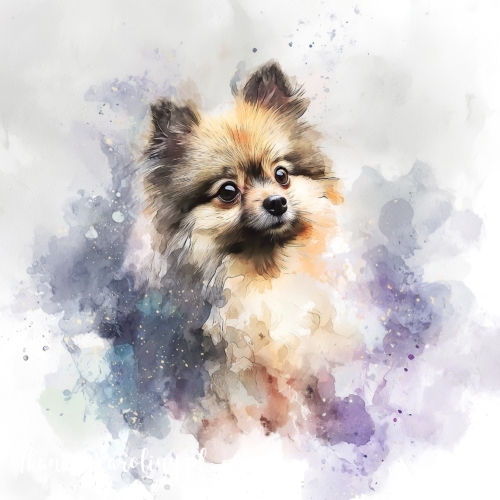 Panel wodoodporny Pomeranian 2 malowany