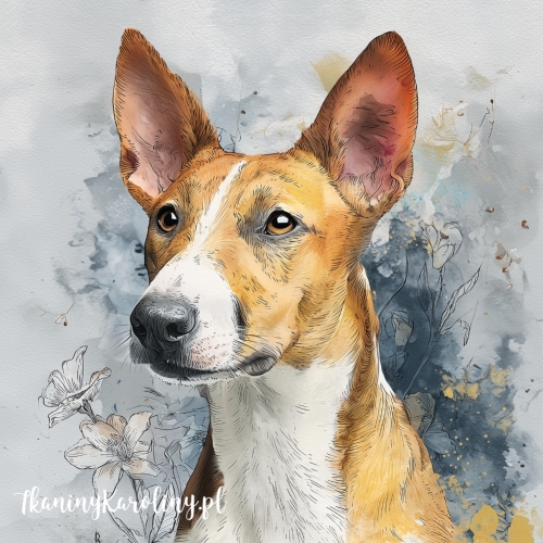 Panel wodoodporny Basenji malowany