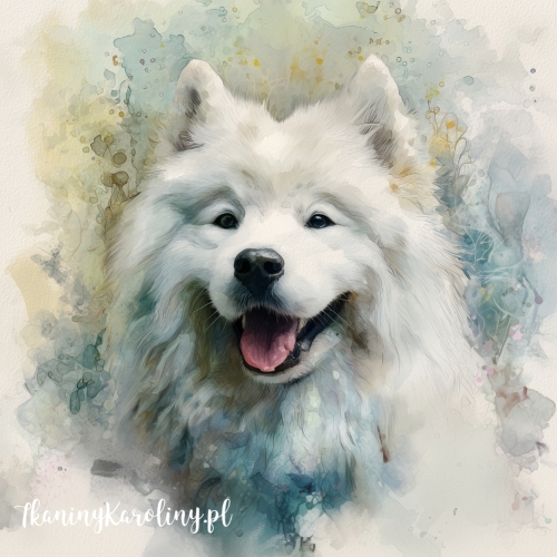 Panel wodoodporny Samoyed 1 malowany